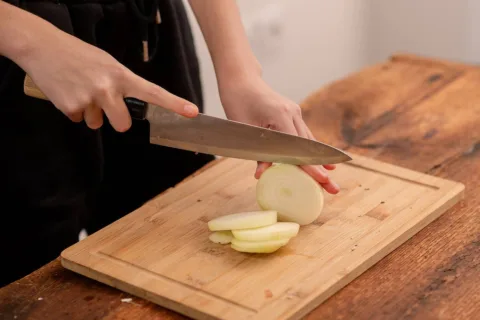 See the pros and cons of using Bamboo cutting boards.