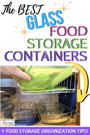 The best GLASS food storage containers for your kitchen!