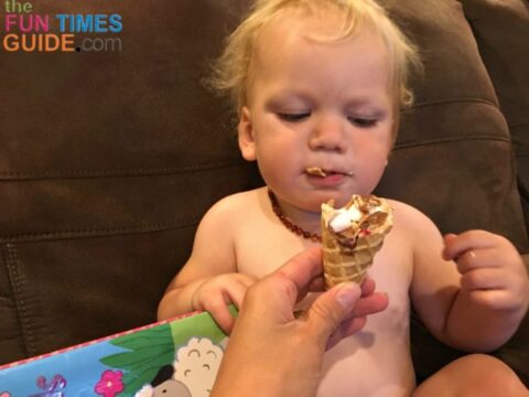 Kids of all ages love these homemade Campfire Cones. No two are ever the same!