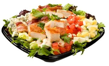 The BLT chicken Wendy's salad
