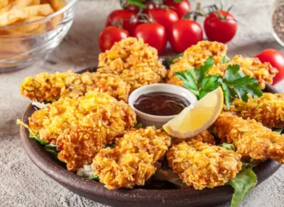 Healthy Fried Chicken Recipe: It’s SO Easy To Have Crispy Chicken… Without All The Fat!
