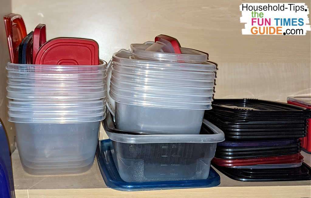 My original collection of reusable plastic bowls from food items I've purchased. photo by Lynnette at TheFunTimesGuide.com My original collection of reusable plastic bowls from food items I've purchased.