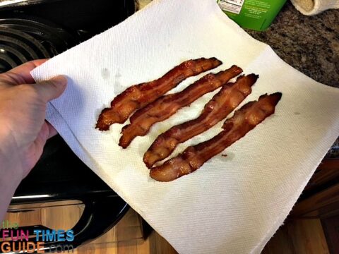 This is definitely my favorite way of cooking bacon in the oven!
