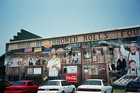 Outside of the building -- Lamberts Cafe in Foley, Alabama is the official 'home of the throwed rolls'.