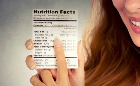 Print nutrition labels for your own homemade foods for free.