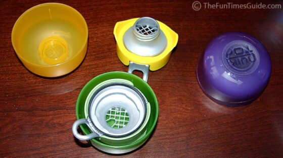 My collection of QuikTop soda lids. Can lids are the best for saving opened cans of soda pop.