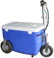 A scooter cooler.